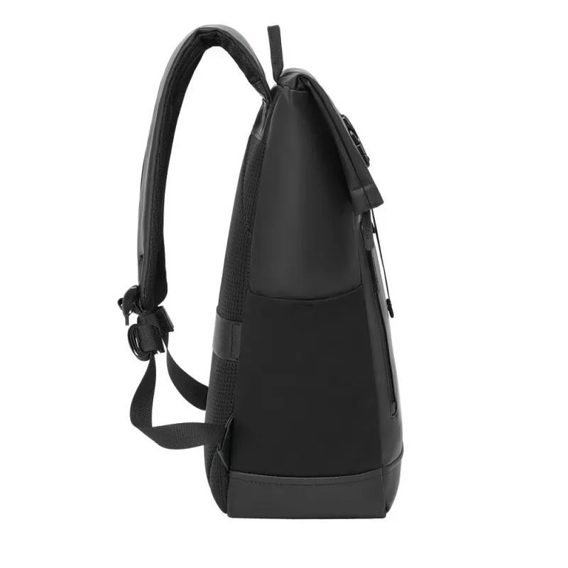 Backpack Rivacase 7826 Eden 14 ECO black roll-top for 14-inch laptops