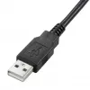 Headphones MEDIA-TECH MT3573 wired binaural foldable with boom mic, 1.9 m cable, USB, black
