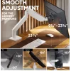 ONKRON G110-BW Monitor Desk Mount for 1 Display 15-42", Black/White