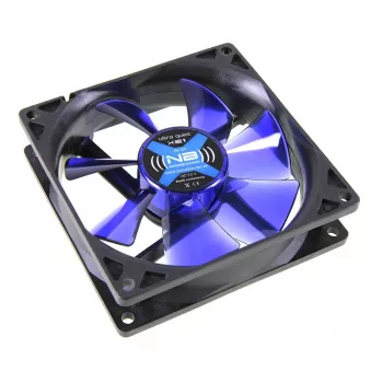 Computer Case Fan NoiseBlocker BlackSilentFan XE1 92 mm, 1500 RPM, 17 dB, 50 m³/h, 4 V, Black