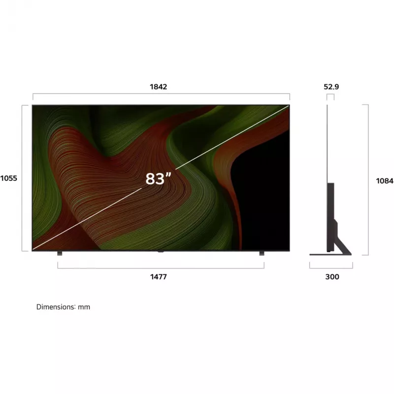 Television LG OLED83B59LA 83 inch OLED 4K