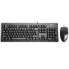A4Tech Km-72620D - Keyboard-and-Mouse-Set - USB - US - Black