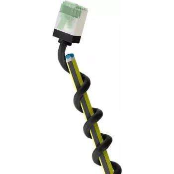Goobay Ultra-Flexible CAT 8.1 Patch Cable slim U/FTP black - extra-short plug 99.9% (74351)