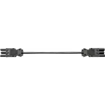 Power cable Bachmann 375.127 Black 1.5 m
