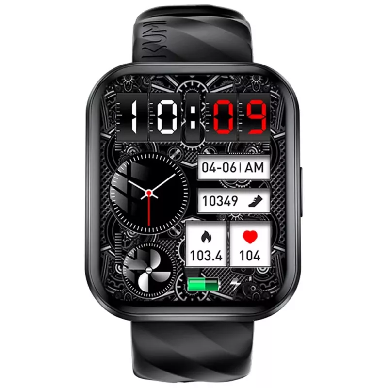 Smartwatch Kumi KU6 META black (black)