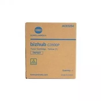 Konica Minolta TNP-50Y - Yellow - Capacity: 5.000 Pages (A0X5254)