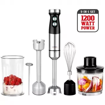 Immersion blender Gastroback Design Power Hand Blender Set 5-in-1