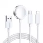 Magnetic Charger Joyroom S-IW008 Lightning USB-C 5V 1.2m White cable