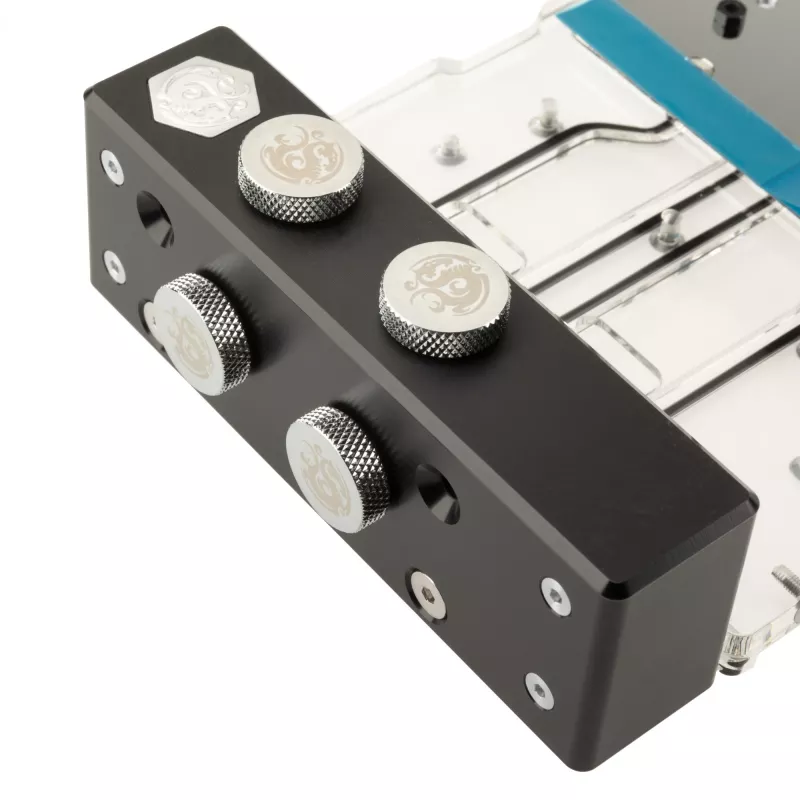 Backplate BitsPower X-TEND active for RTX 4090 FE — acrylic finish (BP-VG4090FE-BKP)