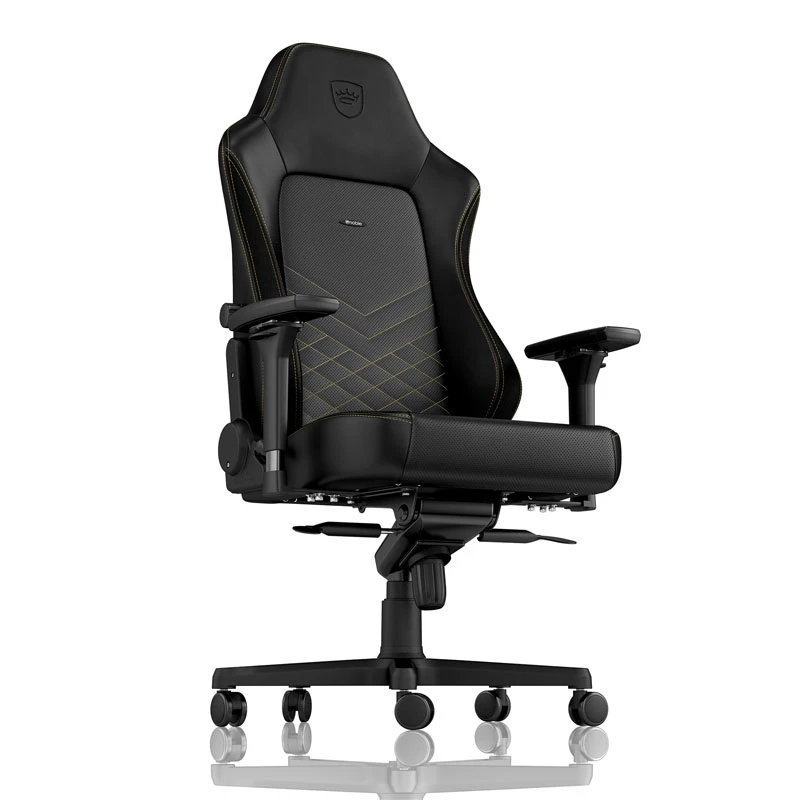 noblechairs HERO Gaming Chair - Black/Gold