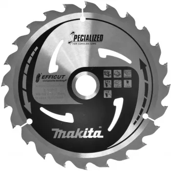 Makita E-12217 Efficut circular saw blade, 165 mm, 24 teeth