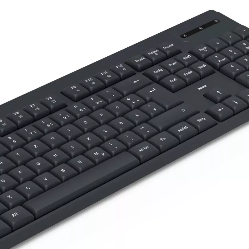 keyboard and mouse set WKM-100 black