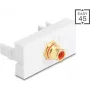 Cinch (RCA) Socket Module DELOCK 90860 Gold Plated External
