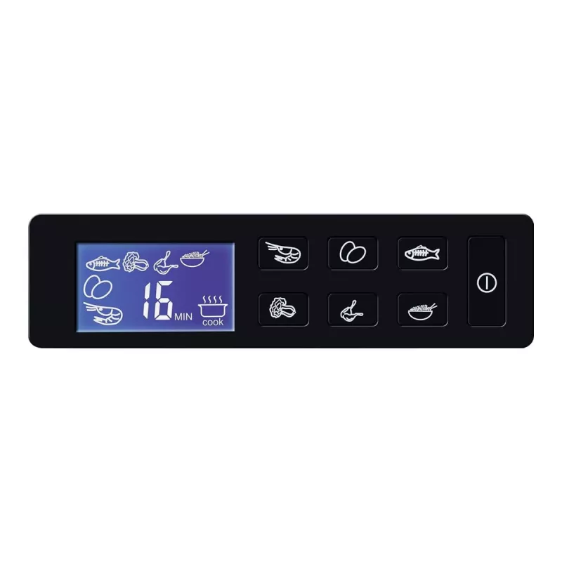 STEBA DG 2 steamer (1200 Watt, Stainless Steel / Black) (05.22.00)