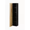Cama living room cabinet set VIGO 3 black/wotan oak