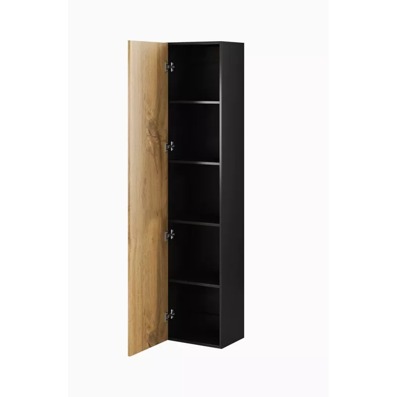 Cama living room cabinet set VIGO 3 black/wotan oak