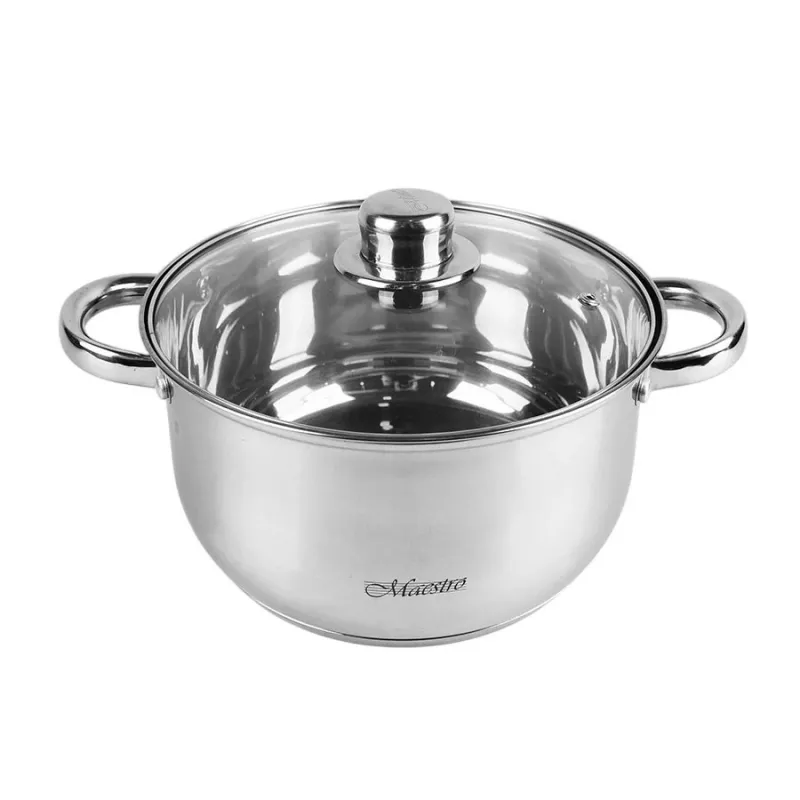 MAESTRO MR-2020-6M 6-piece cookware set, stainless steel