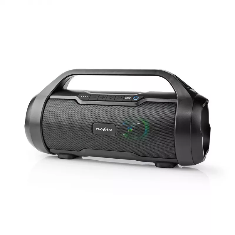 Nedis SPBB310BK portable/party speaker Stereo portable speaker Black 36 W