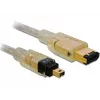 FireWire A/A Cable DeLOCK 2.0m Grey