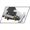 Bricks Armed Forces SAAB Jas 39 Gripen E 480 blocks