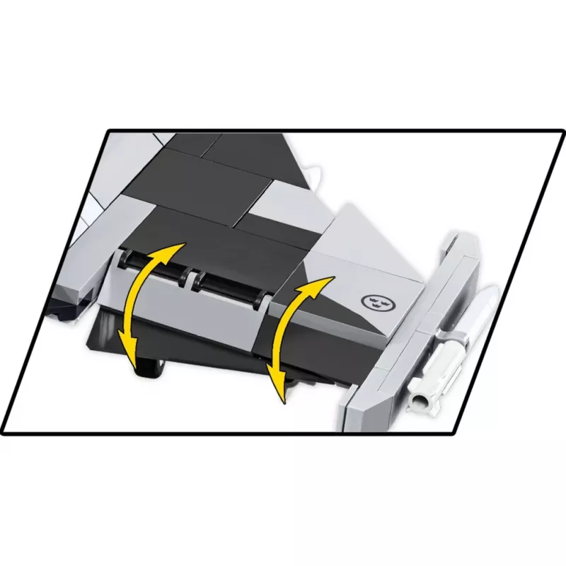 Bricks Armed Forces SAAB Jas 39 Gripen E 480 blocks