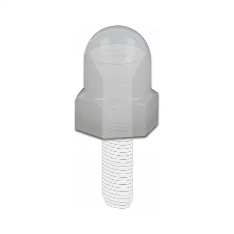 Protective cap hexagon with inside thread for screw M5 DeLOCK 60235