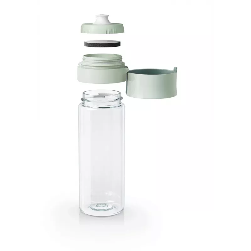 Reusable water bottle BRITA Fill&Go Vital 600 ml with built-in MicroDisc filter, Green