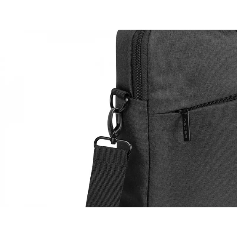 Briefcase NATEC Beira 39.6 cm (15.6 inch) — polyester, 1 main compartment, shoulder strap, black