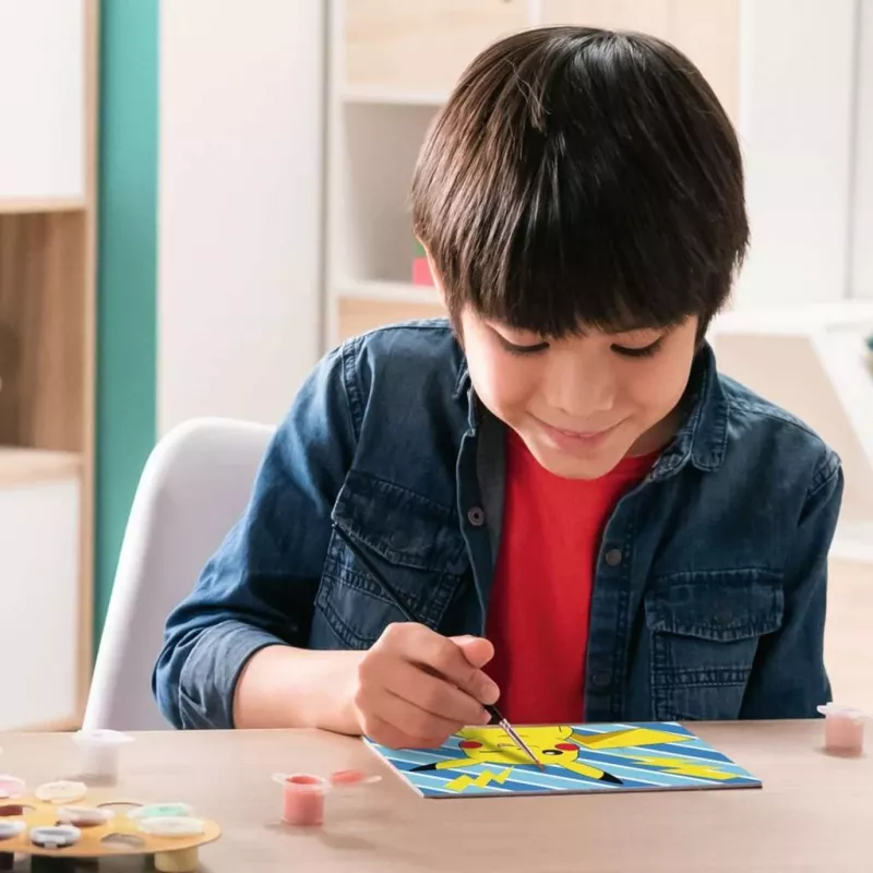 Painting kit Ravensburger CreArt — Cheeky Pikachu (model 25557) paint-by-number set