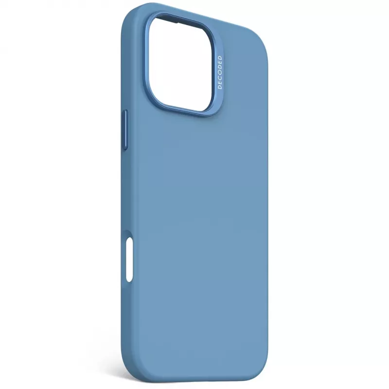 Decoded Silicone Case Cover Apple iPhone 16 Pro Max 17.5 cm Blue