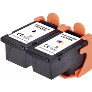 Renkforce Ink Combination-Pack replaces Canon PG-545XL, CL-546XL compatible Combination-Pack Black, Cyan, Magenta, Yellow RF-I-C-PG545CL5462PK RF-5706064 (RF-5706064)