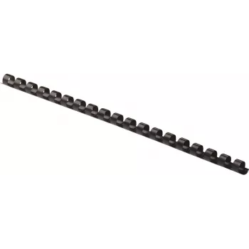 Fellowes - 6 mm - 21 rings - A4 (210 x 297 mm) - 20 Sheets - Black - 100 pc(s). Plastic Binding Comb - for Fellowes Galaxy 500, Orion 500, Pulsar+ 300, Quasar+ 500, Star 150,