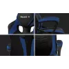 Huzaro FORCE 2.5 BLUE MESH Gaming armchair Mesh seat Black, Blue