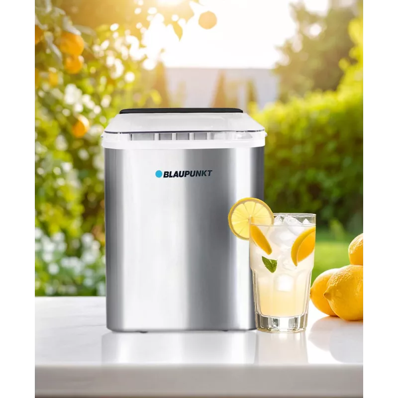 Ice cube maker BLAUPUNKT IMB301 — compact countertop ice machine, automatic ice production