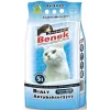 Clumping cat litter super benek Certech Super Benek White Antibacterial 5 L — bentonite granules, fast-absorbing, odor elimination