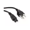 Power cable VALUE 19.07.2097, mains lead CEE 7/7 compatible, 1.8 m, 250 V, black