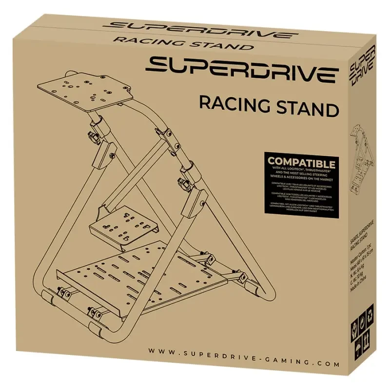 Racing stand Subsonic SA5615 Metal Black