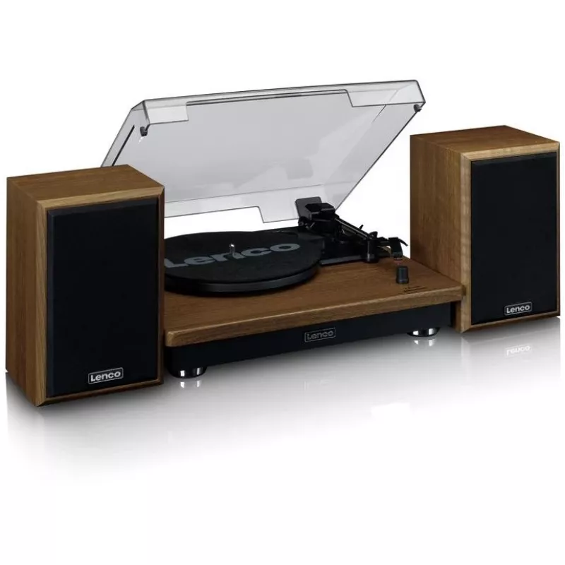 Belt-drive audio turntable Lenco LS-100WD