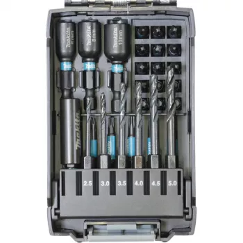 Drill bit set Makita E-22866 — 31 pieces, assorted sizes for wood, metal, masonry