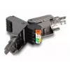 Network Cable DeLOCK RJ45 plug Cat.8.1 STP toolfree Black