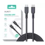 AUKEY CB-KCC101 Nylon C able USB C - USB C 1m