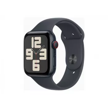 Watch SE GPS + Cellular 44 mm Midnight Aluminium Case with Midnight Sport Band - M/L