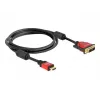 HDMI - DVI Cable DeLOCK 84342 1.8m male / male