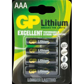 Single-use battery GP Batteries Lithium 103173 AAA