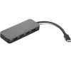 Lenovo GX90X21431 laptop dock/port replicator USB 3.2 Gen 2 (3.1 Gen 2) Type-C Black