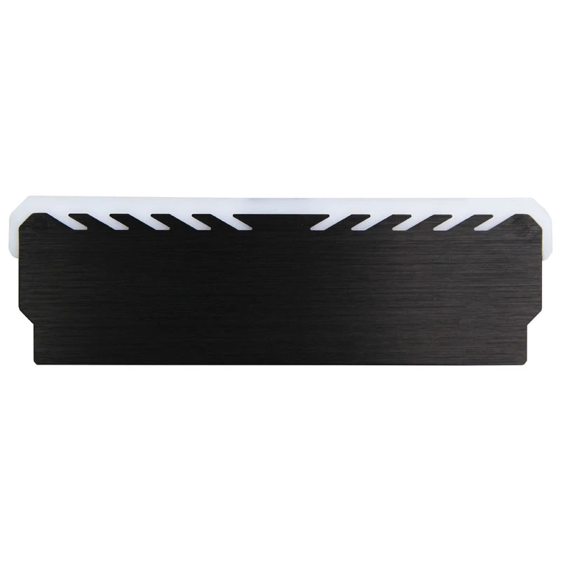 RAM cooler Jonsbo NC-1 RGB Black — active memory heatsink with RGB lighting, low-profile design