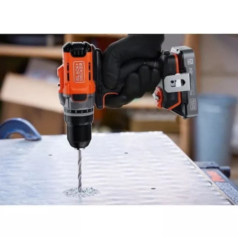 Cordless Drill Black & Decker BCD382XN 18V — compact 18 V drill (without battery)