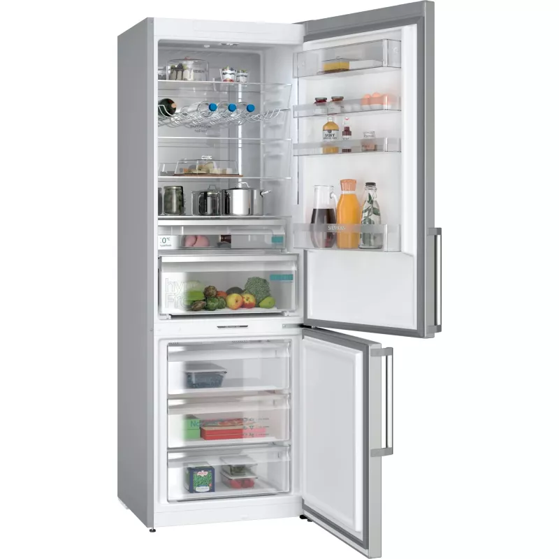 Siemens iQ500 KG49NAIBT fridge-freezer Freestanding 440 L Stainless steel