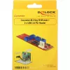 Delock Converter M.2 Key B+M male > 2 x USB3.0 Pin Header - USB-Adapter - M.2 Card - USB3.0 (intern) x 2 (62843)