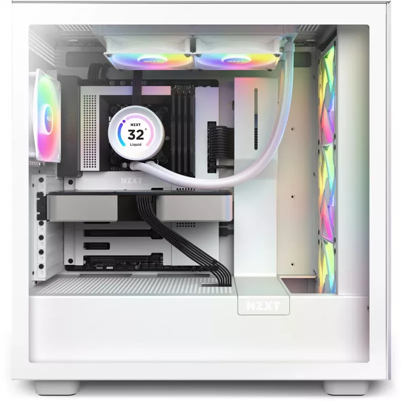 All-in-one liquid cooler NZXT Kraken Elite 240 RGB 12 cm White